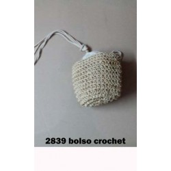 BOLSITO MAIZ CROCHET NAT.2839N