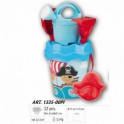 1335-PI Conjunto cubo pirata