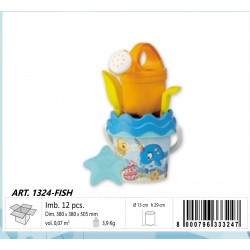 1324-FISH SET PLAYA MARINERO