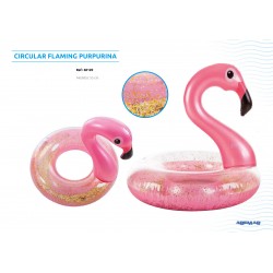 60120 Flamenco purpurina 55cm