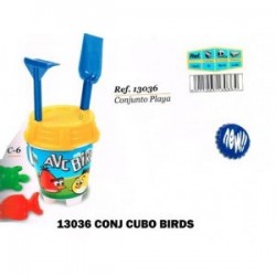 13036 CONJ CUBO PÁJAROS