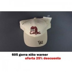 605 GORRA NIÑO WARNER